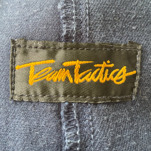 1990's Woman's Vintage Denim Jacket Beaded Shoulder Patches Sz S - OOAK - Phoenix Menswear