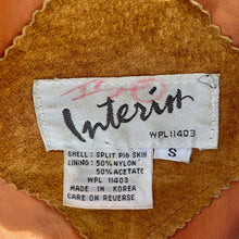 Load image into Gallery viewer, 1990&#39;s Women&#39;s Vintage Western Fringed Tan Suede Jacket Fully Lined Sz S - OOAK - Phoenix Menswear