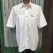 Load image into Gallery viewer, 1990&#39;s Wrangler S/S White Medium Cotton Shirt Sz M - OOAK - Phoenix Menswear