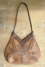 Load image into Gallery viewer, 1970&#39;s Vintage hand-tooled leather bag - OOAK - Phoenix Menswear