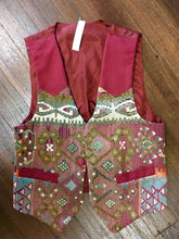 Load image into Gallery viewer, 1960&#39;s Vintage Vest Handmade Woven Sz M - OOAK - Phoenix Menswear