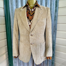 Load image into Gallery viewer, 1980&#39;s Vintage Corduroy Jacket Camel Sz S - OOAK - Phoenix Menswear
