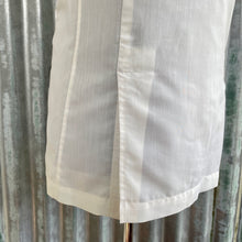 Load image into Gallery viewer, 1970&#39;s Vintage Cream Embroidered Shirt S/S Sz S - OOAK - Phoenix Menswear