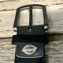Load image into Gallery viewer, 1980&#39;s Dickies Vintage Black Leather Belt Sz M - OOAK - Phoenix Menswear