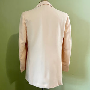 1970's Vintage Yellow Safari Jacket Retro Pockets Made in the USA Sz M - OOAK - Phoenix Menswear