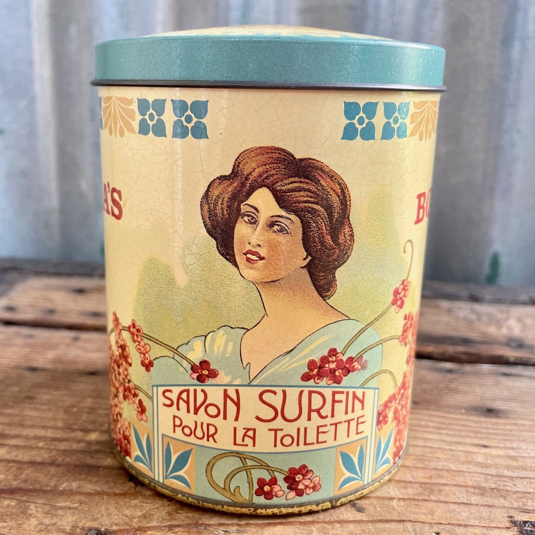 1950's Vintage Italian 'Bologna' 'Athena's' Tin Tea Biscuits Rare Lid Made in Italy - OOAK - Phoenix Menswear