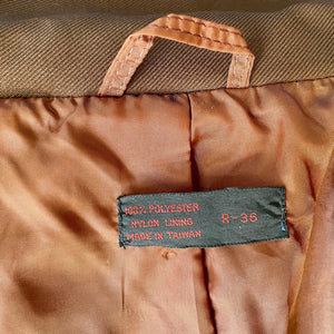 1970's Vintage Brown Safari Jacket Retro Pockets KMart Sz M - OOAK - Phoenix Menswear