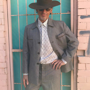 1970's Vintage Brown Suit Sz L/36 - OOAK - Phoenix Menswear