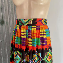Load image into Gallery viewer, 1970&#39;s Vintage Psychedelic Skirt Orange Purple Sz M - OOAK - Phoenix Menswear