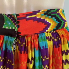 Load image into Gallery viewer, 1970&#39;s Vintage Psychedelic Skirt Orange Purple Sz M - OOAK - Phoenix Menswear