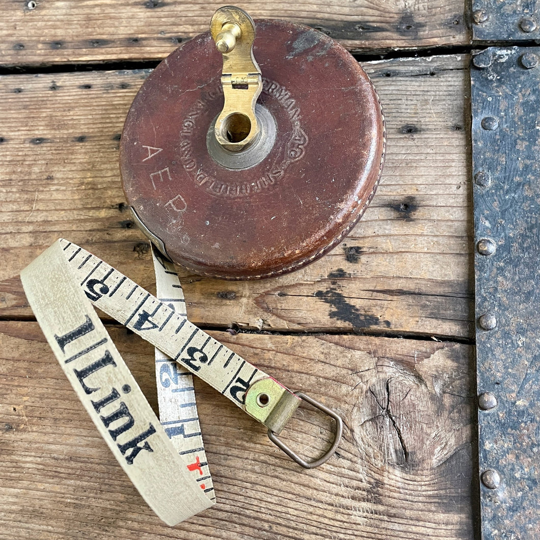 Vintage Cloth Tape Measure, 50 Foot Lufkin Tape Measure, Vintage Red  Lufkin, Vintage 50 Foot Lufkin, Old Tape Measure, Metal Tape Measure 