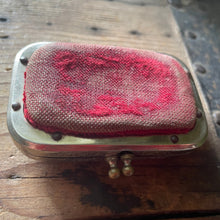 Load image into Gallery viewer, Antique Small Red Coin Change Purse 1800&#39;s Rare - OOAK - Phoenix Menswear