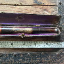 Load image into Gallery viewer, Antique Victorian Resin Pipe Cigarette Holder and Case 1800&#39;s Rare Unique Tobacciana - OOAK - Phoenix Menswear