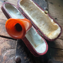 Load image into Gallery viewer, Antique Victorian Resin Pipe Cigarette Holder and Case 1800&#39;s Rare Unique Tobacciana - OOAK - Phoenix Menswear