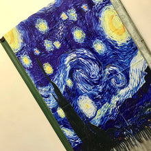 Load image into Gallery viewer, Art Scarf Vincent Van Gogh&#39;s &#39;Starry Night&#39; Warm Soft - New - Phoenix Menswear