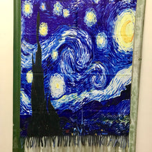 Load image into Gallery viewer, Art Scarf Vincent Van Gogh&#39;s &#39;Starry Night&#39; Warm Soft - New - Phoenix Menswear