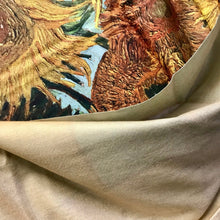 Load image into Gallery viewer, Art Scarf Vincent Van Gogh&#39;s &#39;Vase with Twelve Sunflowers&#39; Warm Soft - New - Phoenix Menswear