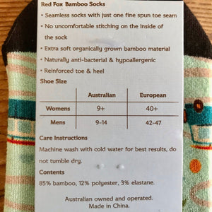 Bamboo Socks - Endless Summer - Size M/L - Phoenix Menswear