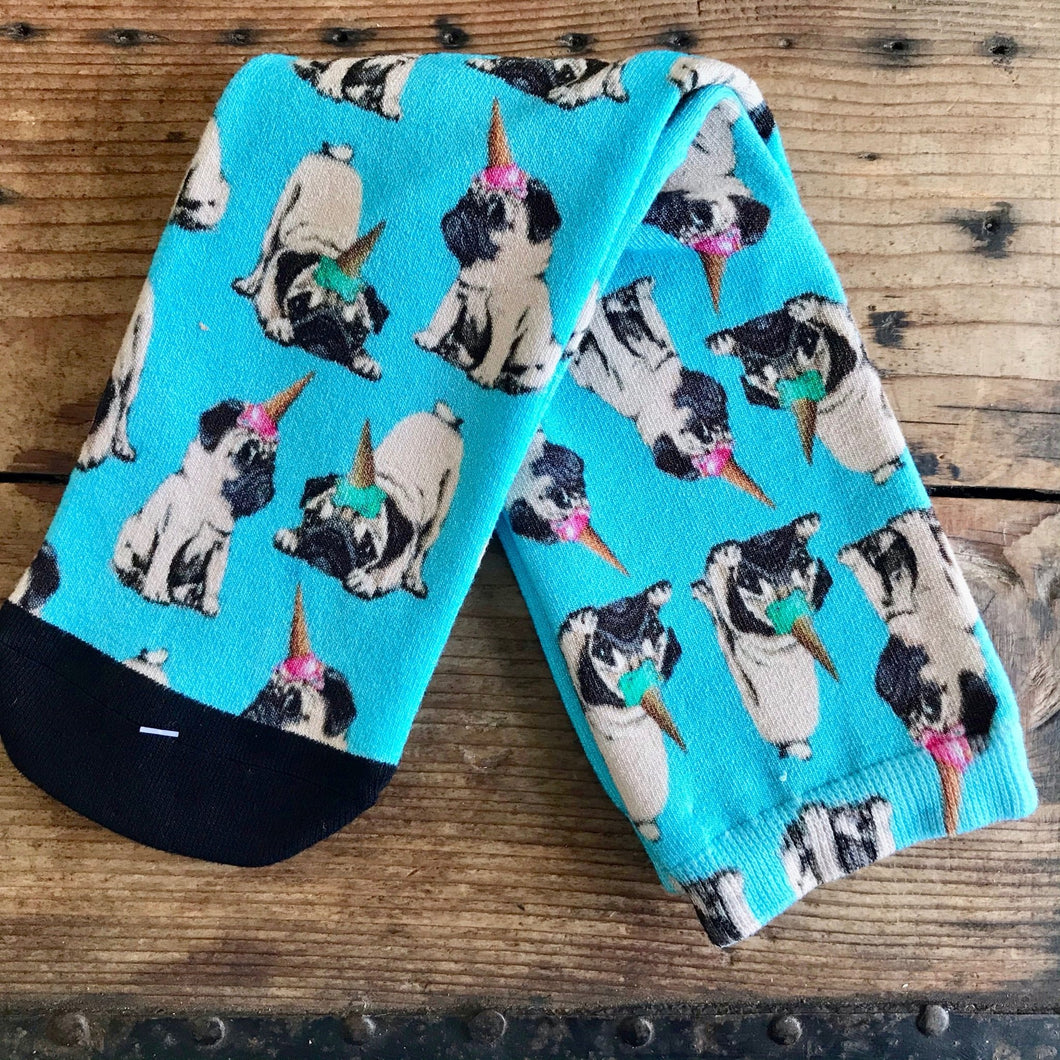 Bamboo Socks - Pug Life - Size S/M - Phoenix Menswear