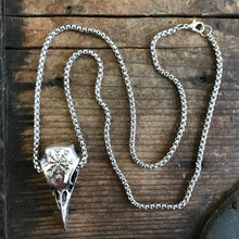 Load image into Gallery viewer, Bird Skull Necklace on Chain - Phoenix Menswear