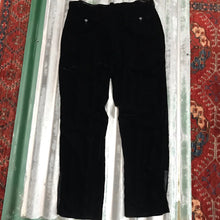 Load image into Gallery viewer, Black Armani Velvet Pants - Sz 36 - OOAK - Phoenix Menswear