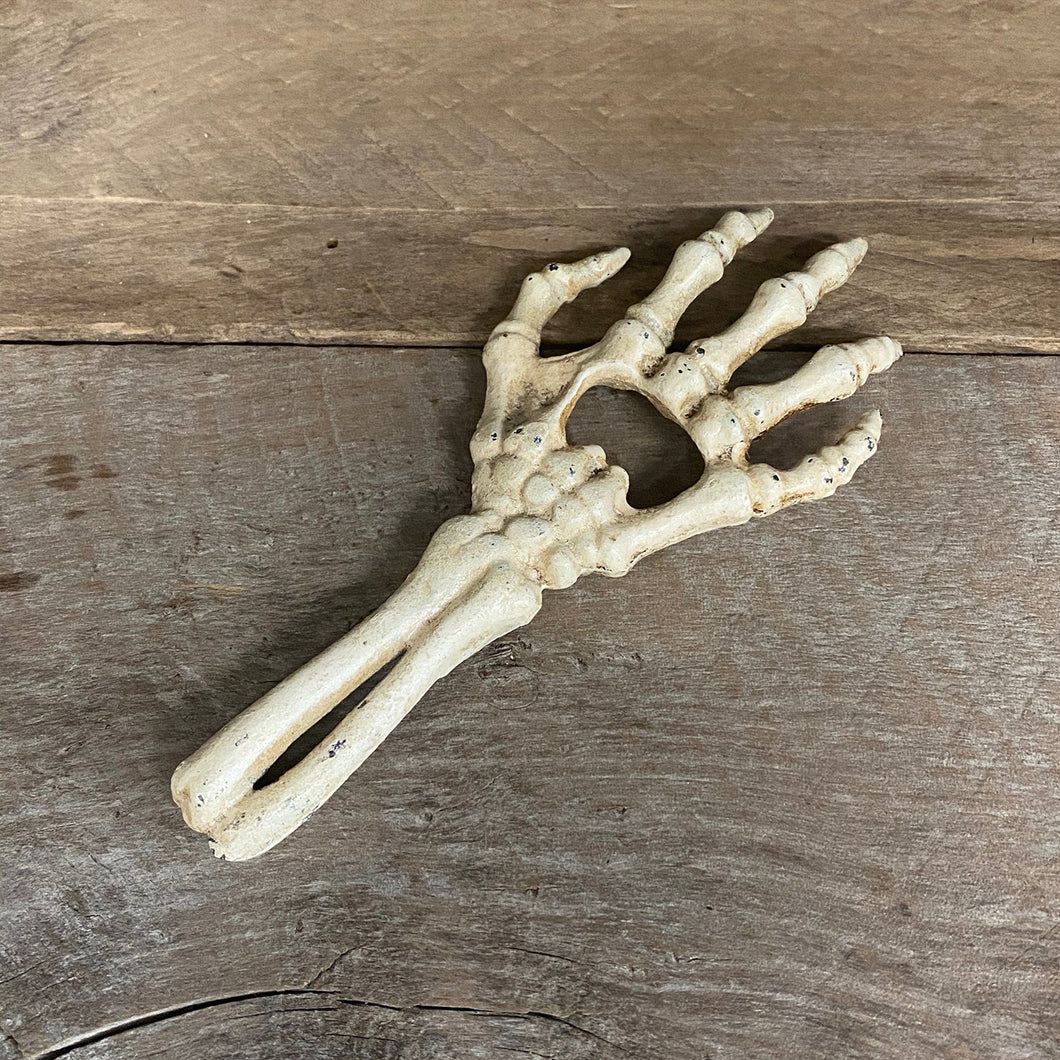 Bottle Opener - Cast Iron Skeleton Hand - Phoenix Menswear