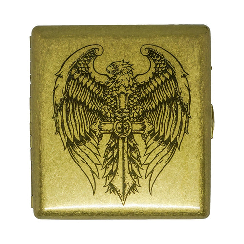 Brass Hold-All Tin Eagle - Phoenix Menswear