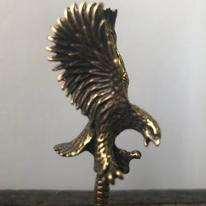 Brass Pipe Tamper Eagle Bird of Prey Pipe Accessory - OOAK - Phoenix Menswear