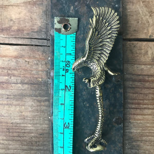 Brass Pipe Tamper Eagle Bird of Prey Pipe Accessory - OOAK - Phoenix Menswear