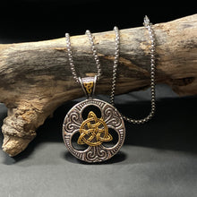 Load image into Gallery viewer, Celtic Knot Pendant on Chain - Phoenix Menswear