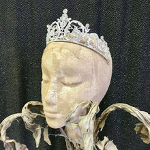 Load image into Gallery viewer, Classic Silver Diamante Tiara - Phoenix Menswear