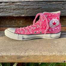 Load image into Gallery viewer, Converse High Top All Stars Pink White - Sz 7 - Women&#39;s Sz 9 - OOAK - Phoenix Menswear