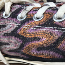 Load image into Gallery viewer, Converse Missoni Purple &amp; Orange Print - Sz 7 - OOAK - Phoenix Menswear