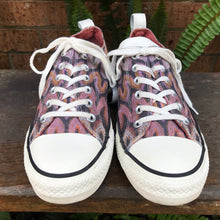 Load image into Gallery viewer, Converse Missoni Purple &amp; Orange Print - Sz 7 - OOAK - Phoenix Menswear