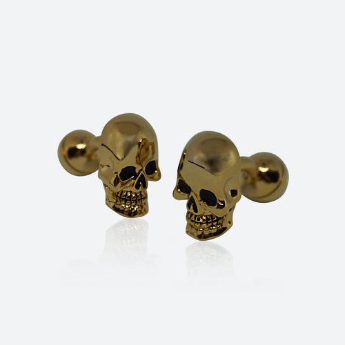 Cufflinks Gold Skull - Phoenix Menswear
