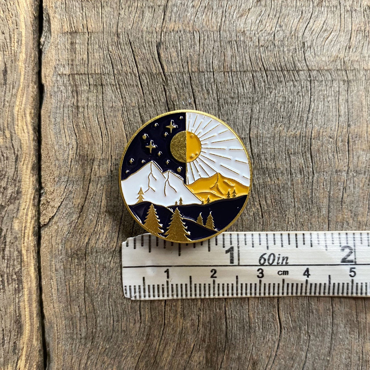 Enamel Pin - Day and Night – Phoenix Menswear
