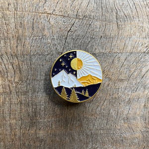 Enamel Pin - Day and Night - Phoenix Menswear