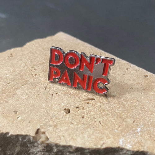 Enamel Pin - Don't Panic - Phoenix Menswear