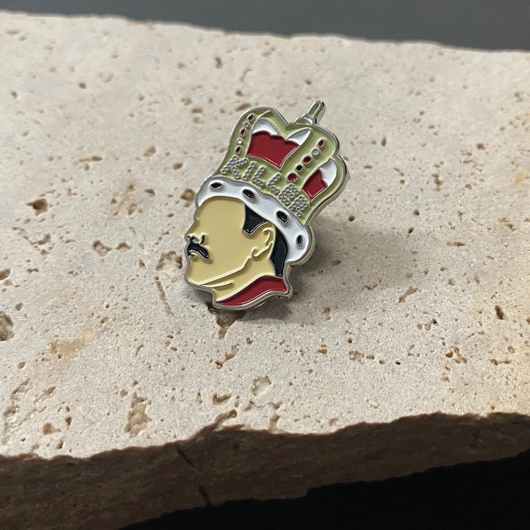 Enamel Pin - Freddie Mercury 2 - Phoenix Menswear