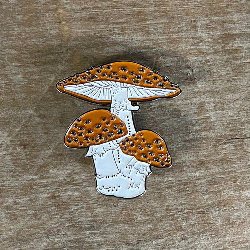 Enamel Pin - Mushrooms - Phoenix Menswear