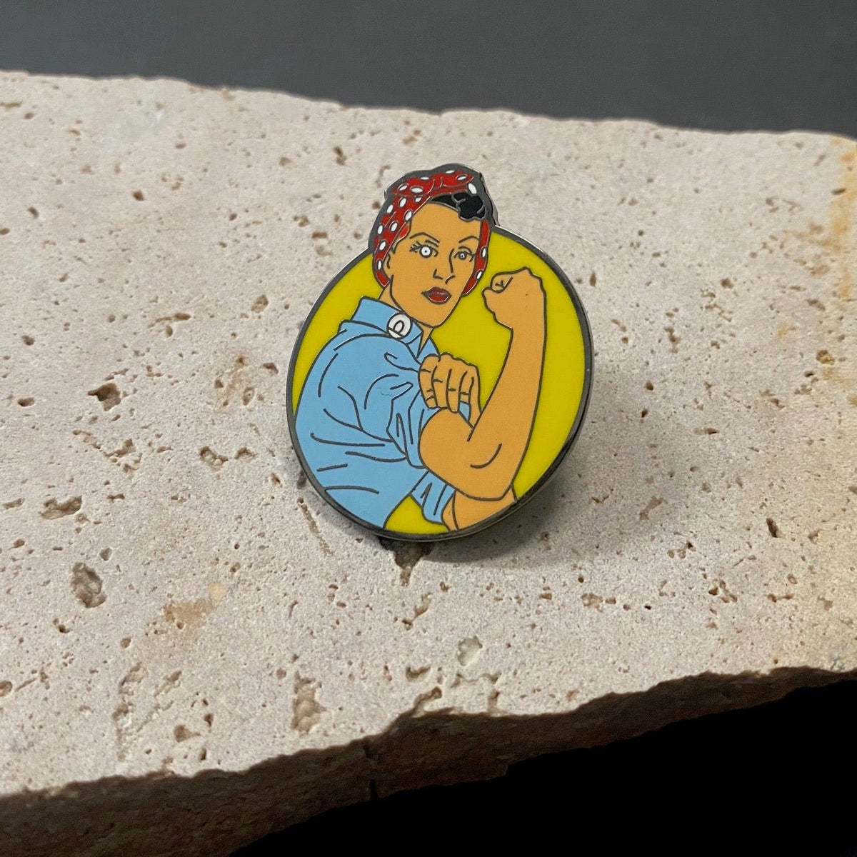 Enamel Pin - Rosie the Riveter – Phoenix Menswear