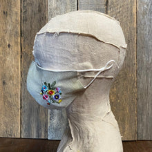 Load image into Gallery viewer, Face Mask with Floral Embroidery - 100% Proceeds to Charity - Phoenix Menswear