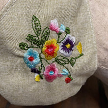 Load image into Gallery viewer, Face Mask with Floral Embroidery - 100% Proceeds to Charity - Phoenix Menswear