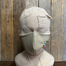 Load image into Gallery viewer, Face Mask with Floral Embroidery - 100% Proceeds to Charity - Phoenix Menswear