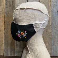 Load image into Gallery viewer, Face Mask with Floral Embroidery - 100% Proceeds to Charity - Phoenix Menswear