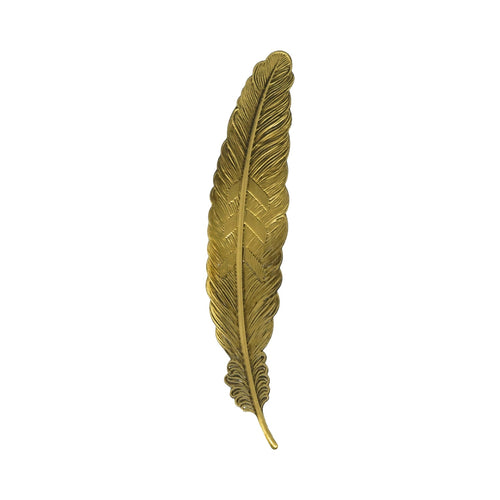 Feather bookmark Antique Gold - Phoenix Menswear