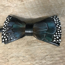 Load image into Gallery viewer, Feather Bow Tie Spotted - Phoenix Menswear