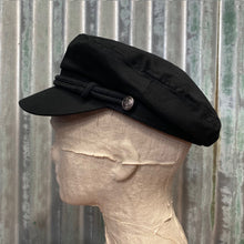 Load image into Gallery viewer, Fisherman Cap in Black Cotton - Phoenix Menswear