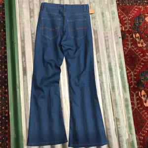 Flared Pants Retro Blue - New - Phoenix Menswear