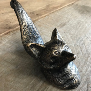 Fox Wall Hook - Cast Iron - Phoenix Menswear